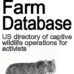 New “Wildlife Farms Database” now live